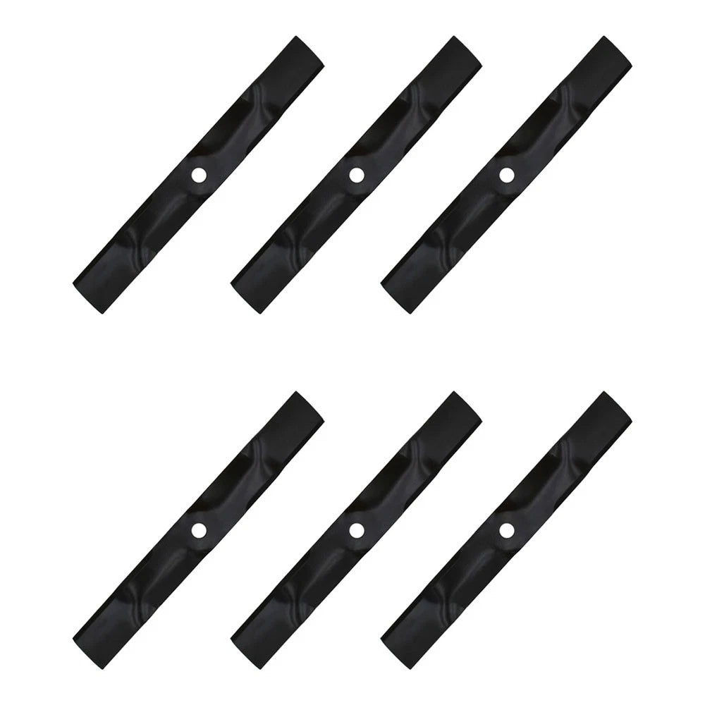 6 Mulching Blades for John Deere 54" GS25 GS45 GS75 GT235 LX288