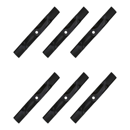 6 Mulching Blades for John Deere 54" GS25 GS45 GS75 GT235 LX288
