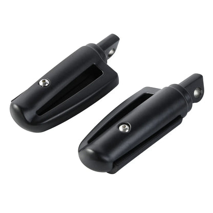 10mm Matte Black Footpeg Pegs for Harley Sportster 883 XL1200 Softail Fatboy