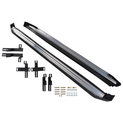 Set of 2 Nerf Bars Running Boards for Toyota Highlander (2014–2019) 74" Black