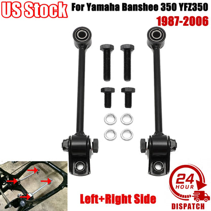 Set of 2 Lower Motor Mounts Bracket for Yamaha Banshee 350 (1987–2006)