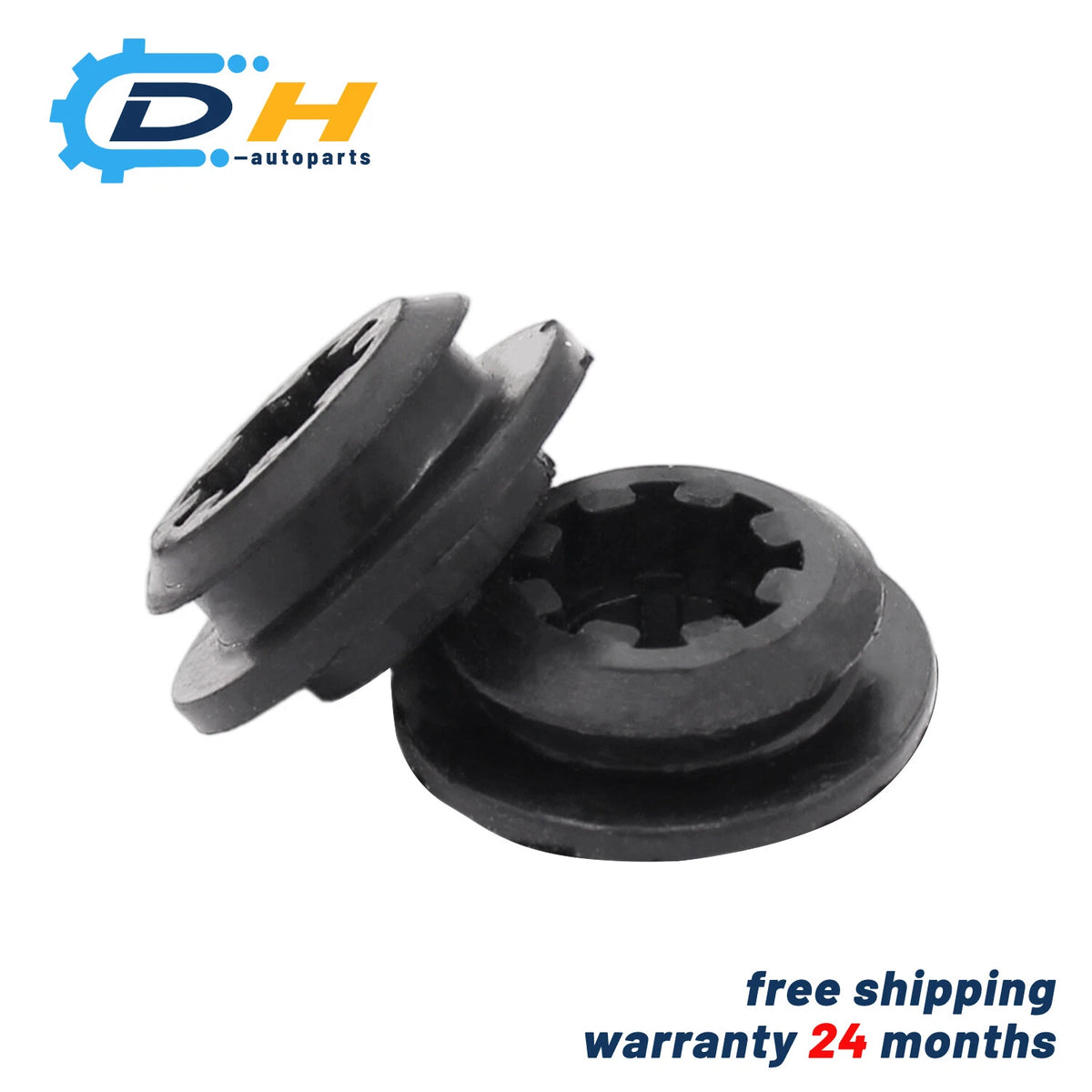 2Pcs Upper Cushion Bushing Radiator Mount for Toyota Corolla (2009–2019) 16523-0T080, 165230T080