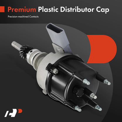 Ignition Distributor for Ford Taurus (1986–1991), Tempo (1984–1991), Mercury Topaz, E43E12127C, E43E12127CA, E43E12127D, E43Z12127C, E43Z12127D, DST2496A