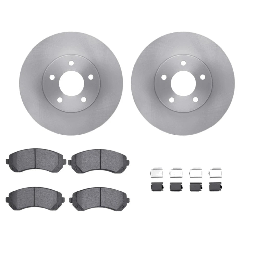 Brake Rotor Set for Pontiac Montana (2002–2004) ALX-PAU-DF-6512-47192-CLA1
