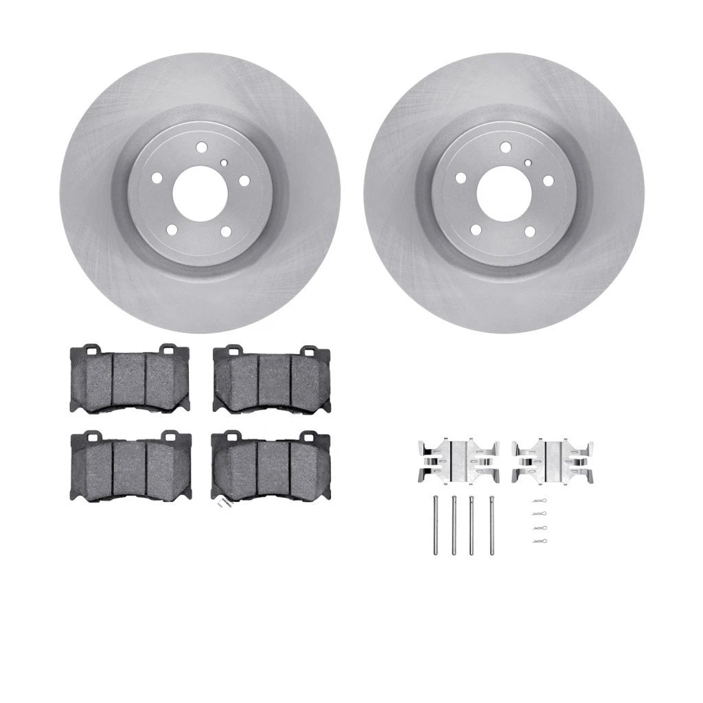 Brake Rotor Set for Infiniti Q70 (2017–2019) ALX-PAU-DF-6512-68062-CLA10