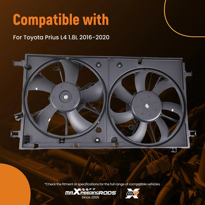 Cooling Fan Assembly for Toyota Prius L4 (2016–2020) 1636336160 623690 16363-37060