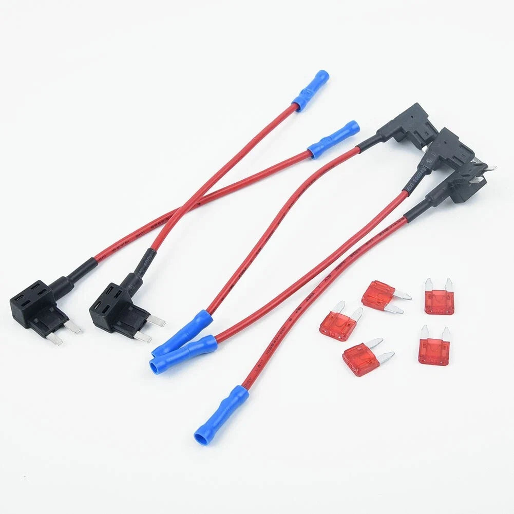 5pcs In-Line Car Add A Circuit Fuse Tap Adapter for MINI