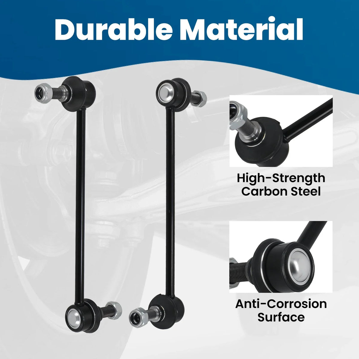 Front Stabilizer Sway Bar Link for Kia Forte (2010–2013) 548302H100 K750032