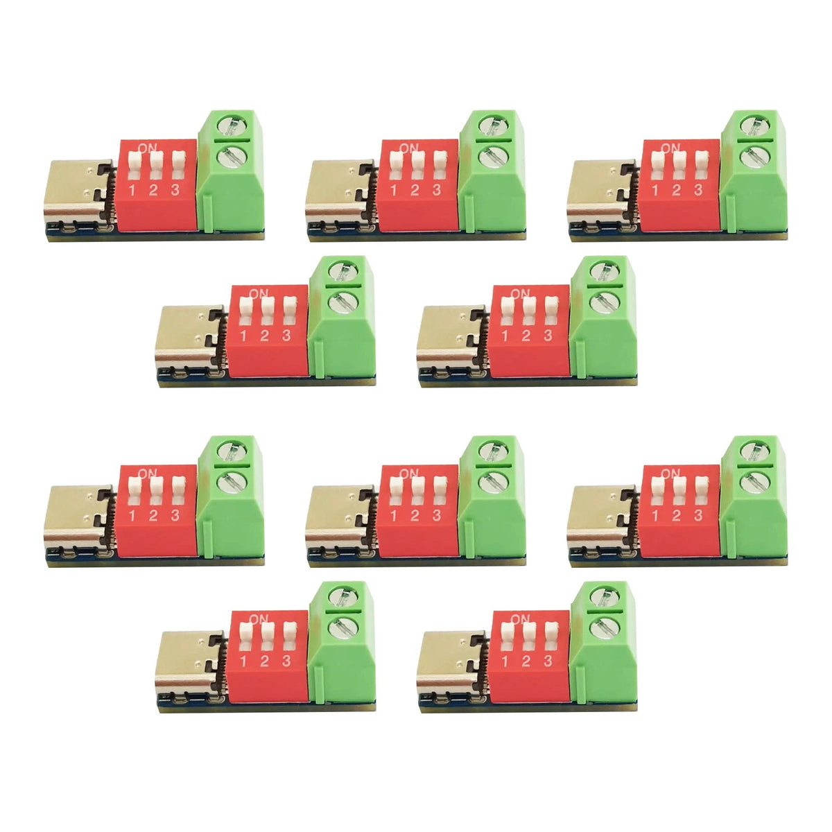 10x Fast Charge Decoy Module 100W USB-C Auto Switching Reverse Plug Detect