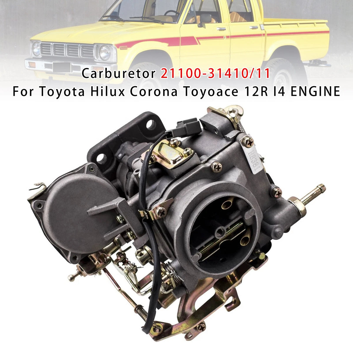 Carburetor 21100-31410 for Toyota Hilux Corona Toyoace (1970–1980)