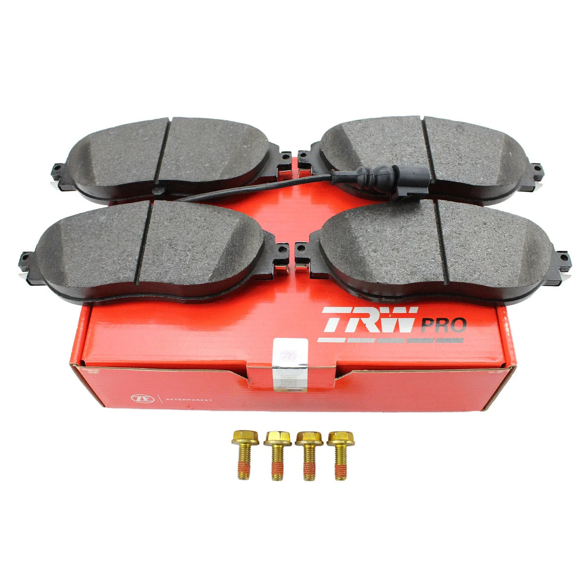 Set of 4 TRW Pro Front Low Metallic Brake Pads for Audi S3 VW CC Golf R GTI Jetta (2013–2020)