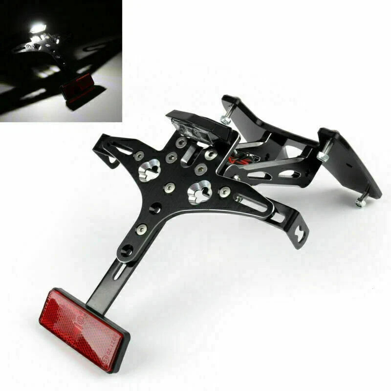 License Plate Holder Bracket with LED Light for Suzuki GSXR 600 750 (2006–2007)