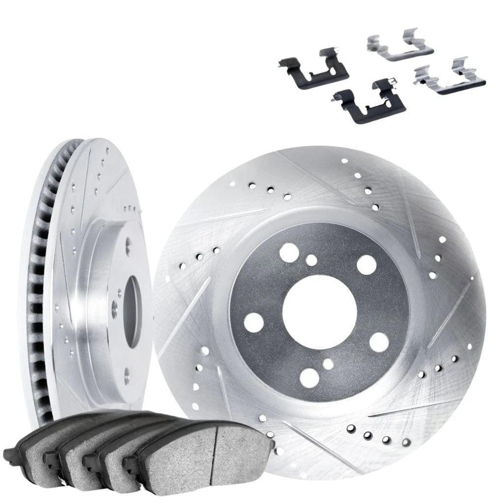 Rotor Set Front for Chevy Malibu (2006–2012) ALX-PAU-DF-7512-53003-CLA3