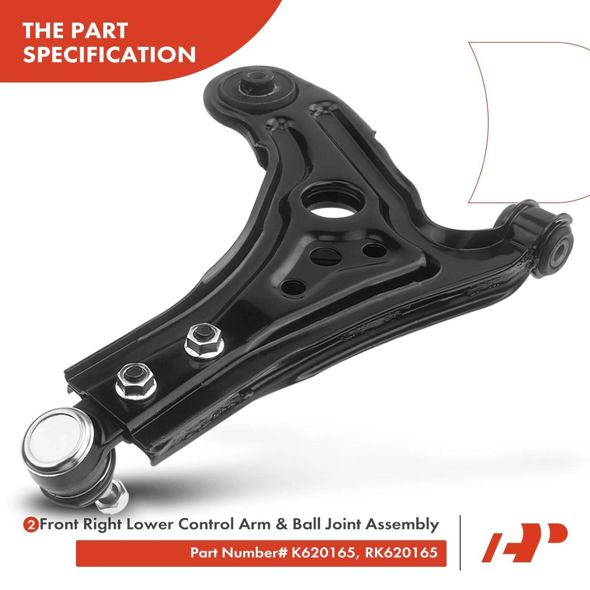 Set of 4 Front Complete Strut & Coil Spring Control Arm Kit for Chevy Aveo (95975942, 96535082, 96815894, 96870466, K620164, RK620164, K620165, RK620165)