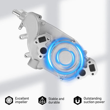 Water Pump with Thermostat for Chevrolet Corvette Camaro Pontiac Firebird (1967–1973)