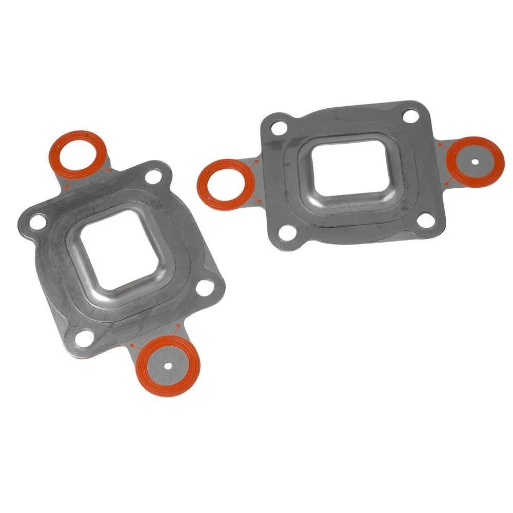 2 Exhaust Manifold Elbow Gaskets for Mercruiser 4.3 5.0 5.7 L V6 V8