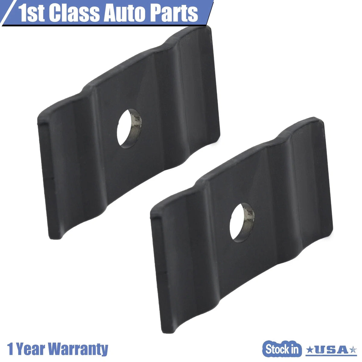 2X Rear Suspension U-Bolt Plate for GMC Sierra Classic 2500 HD (1996–2013)