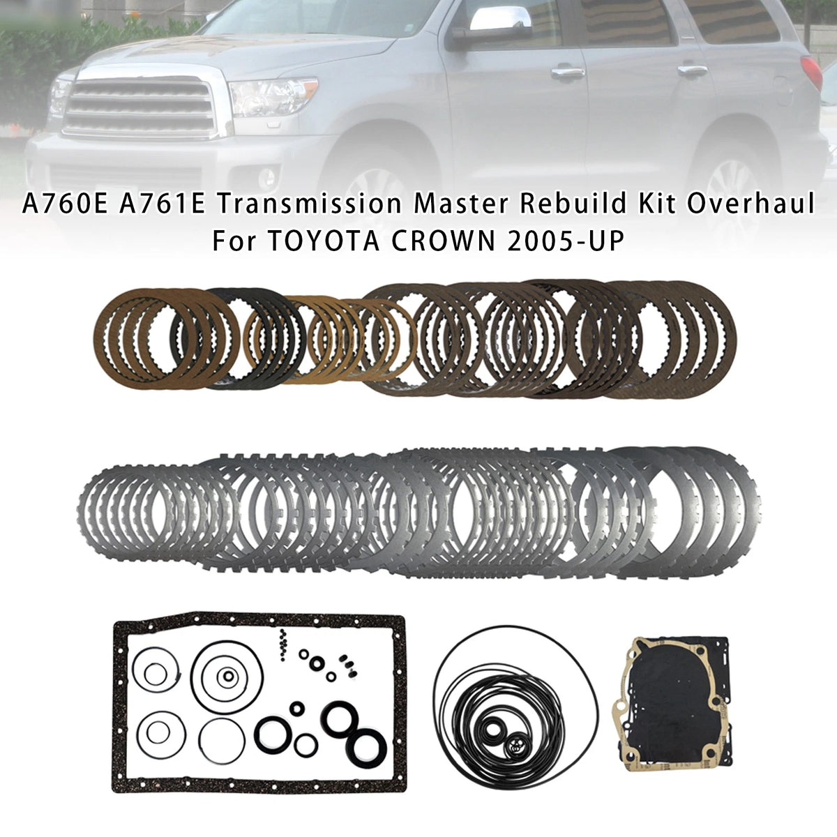 Transmission Master Rebuild Kit A760E A760 for Toyota Crown (2005–UP)