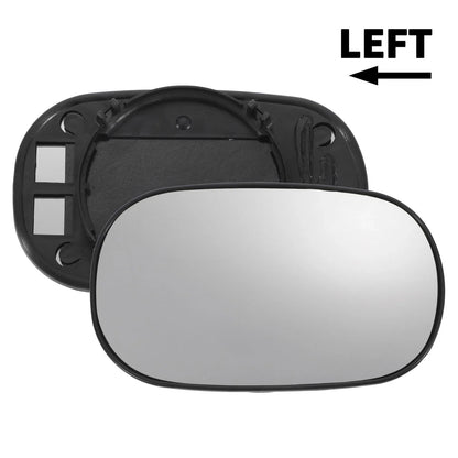 Left Side Convex Mirror Glass for Ford Ka (1996–2008) W/ Back