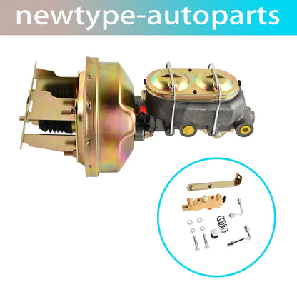 8" Zinc Power Brake Booster Conversion Kit for Chevy Impala (1958–1964)