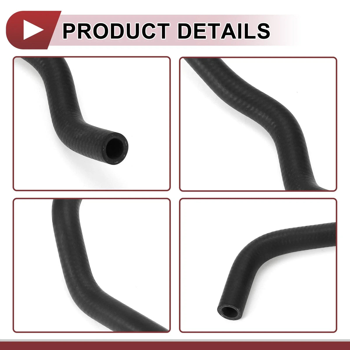 Radiator Coolant Hose for Honda Accord 3.0L (1998–2002) No. 79721S87A01 Rubber