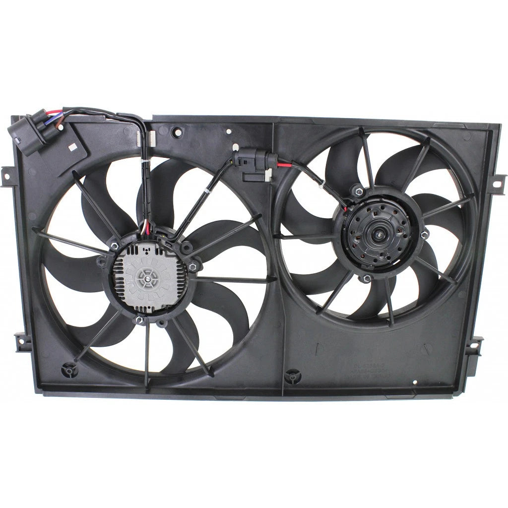 Radiator A/C Cooling Fan for Volkswagen Jetta Sedan (2005–2018) VW3120100, CLX-M0-621490-CL360A55