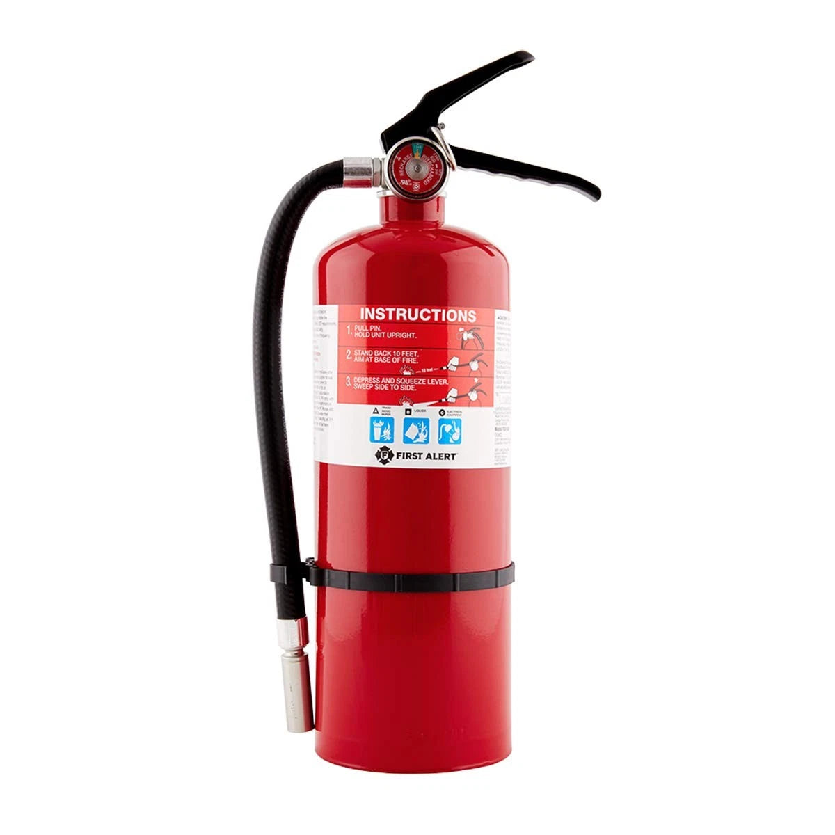 1-Pack Fire Extinguisher for Home & Commercial Use, Heavy, Red