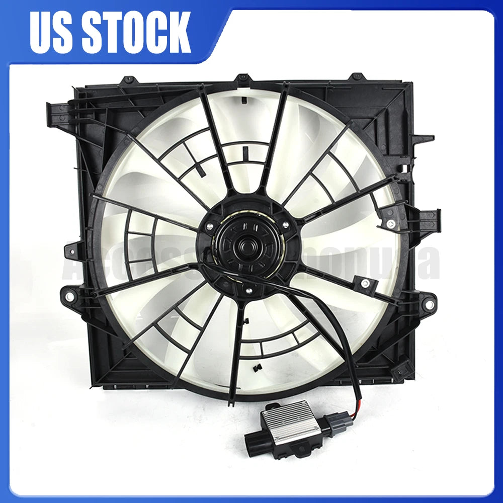 Radiator Fan Motor Assembly for ATS Camaro CTS (2013–2020) 84001483, 75966