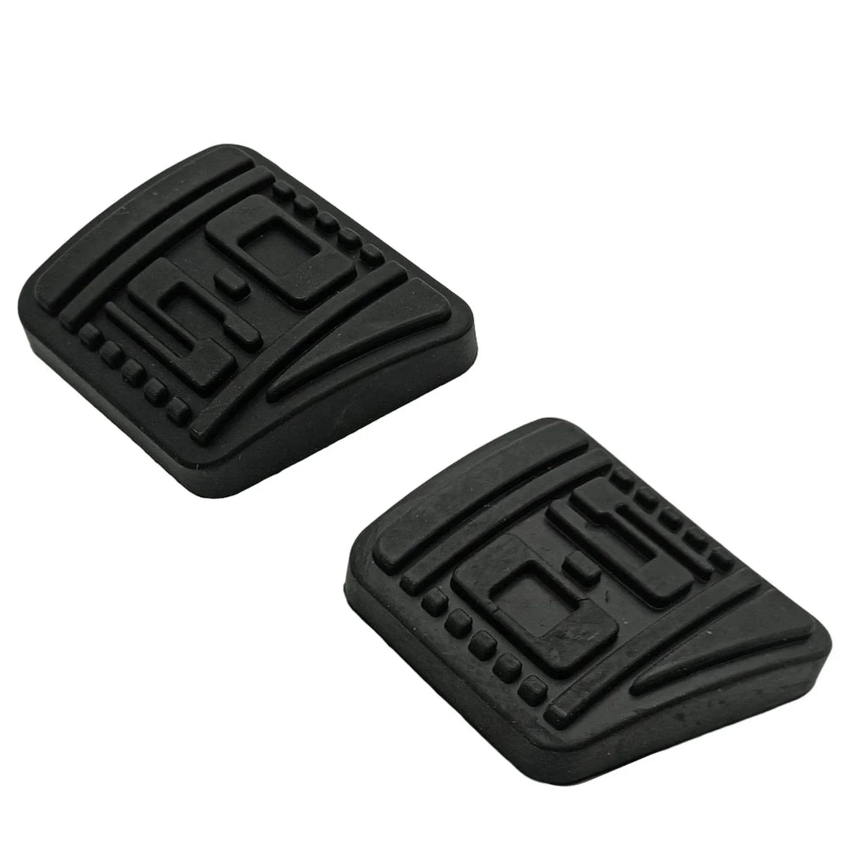 Set of 2 Rubber Clutch & Brake Pedal Pads for Mustang 5.0 (1979–1993)