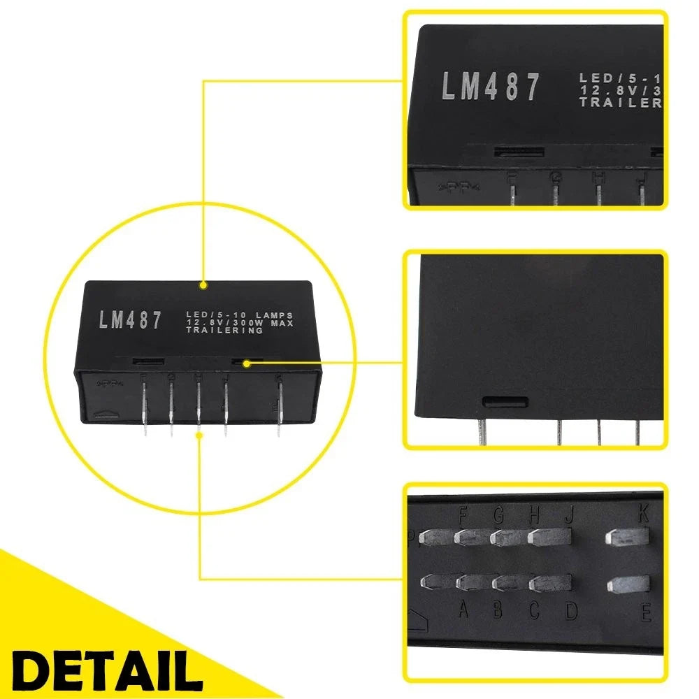 Turn Signal Flasher Relay Module for Chevy Silverado GMC Sierra 2500 (2003–2004)