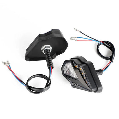 4X LED Flush Mount Turn Signals for Honda Motorcycle