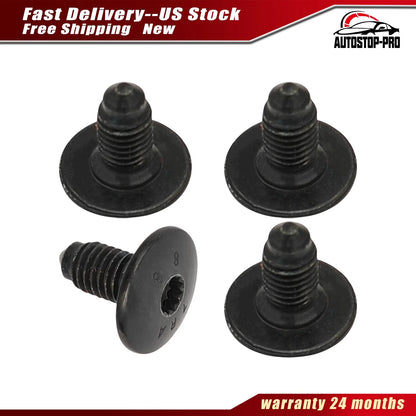 Set of 4 Door Lock Latch Actuator Screw Bolt M8X16 for VW Jetta Golf (WHT005504)