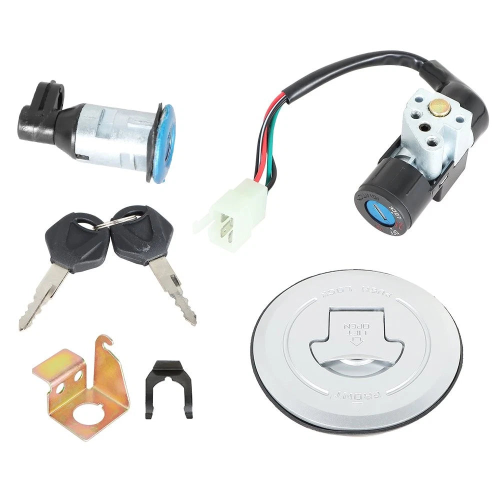 Ignition Switch Fuel Gas Cap Lock Key Set for Honda Grom 125 (2014–2015) 35010-K26-910