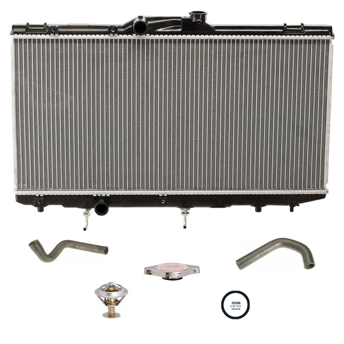 Radiator for Toyota Corolla Geo Prizm (1993–1997) 17631983, TO3010131, CU1409