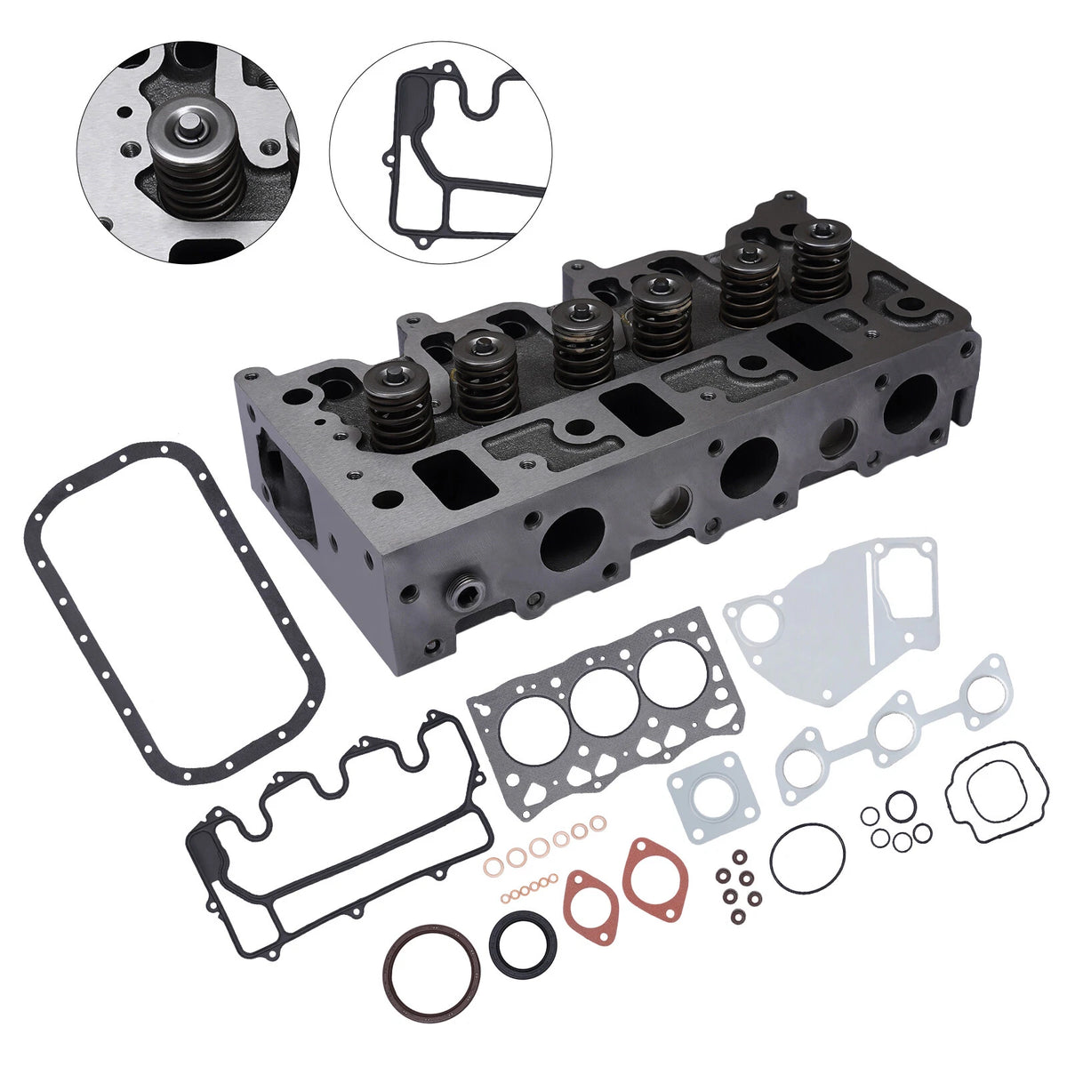 Complete Diesel Cylinder Head Gasket Set for Isuzu 3LD1 (8971634013, 8-97163401-3)