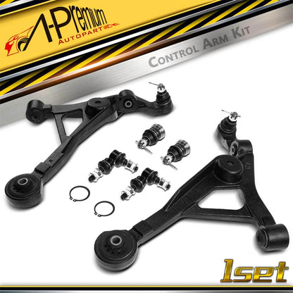 Set of 6 Front Lower Control Arm Ball Joint Sway Bar for Chrysler Sebring (K7306, K7218, K7425, K7427)