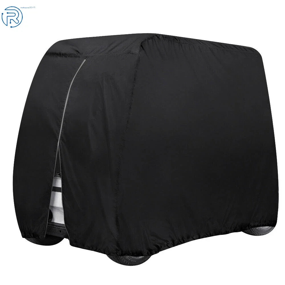 Golf Cart Storage Cover for EZGO, Club Car, Yamaha (4 Passenger)