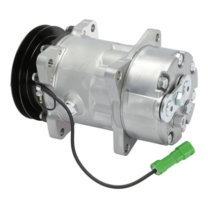 A/C Compressor with Clutch for Jaguar XJ12 XJS Vanden Plas XJ6 (1991–1994) 18016415, 78589, 77589, CCC4929, MHE7300AA