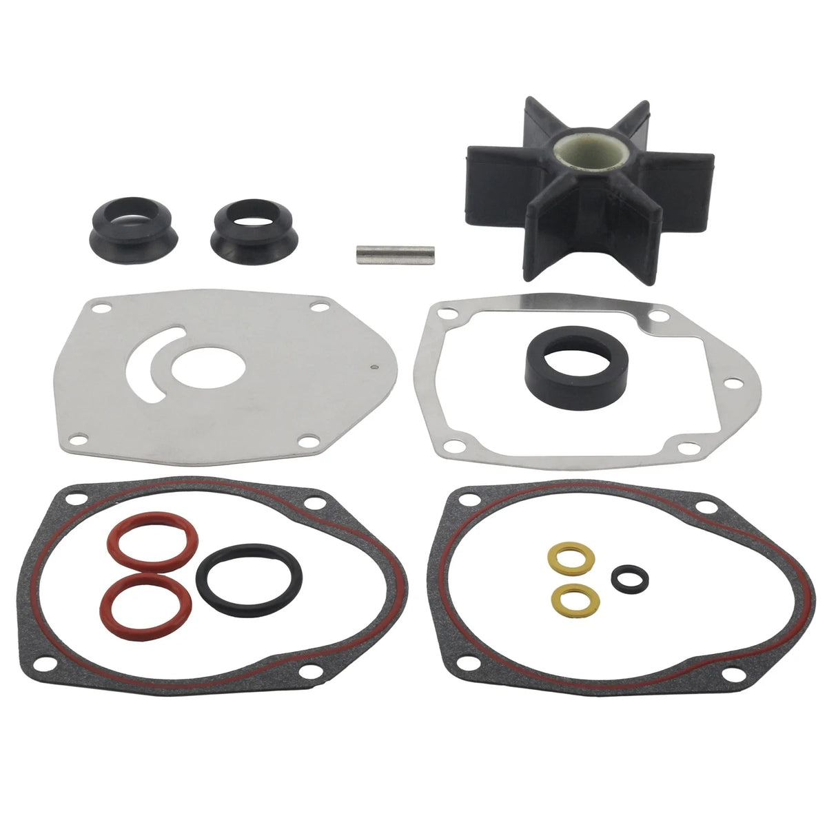Water Pump Impeller Kit for Mercury 4-Stroke 75-100 HP Outboard (47-8M0100526)