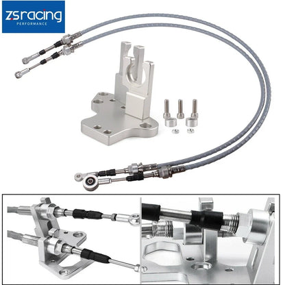 Shifter Cables with Bracket for Honda H22 H23 H Series Swap EG EK (1992–2000)