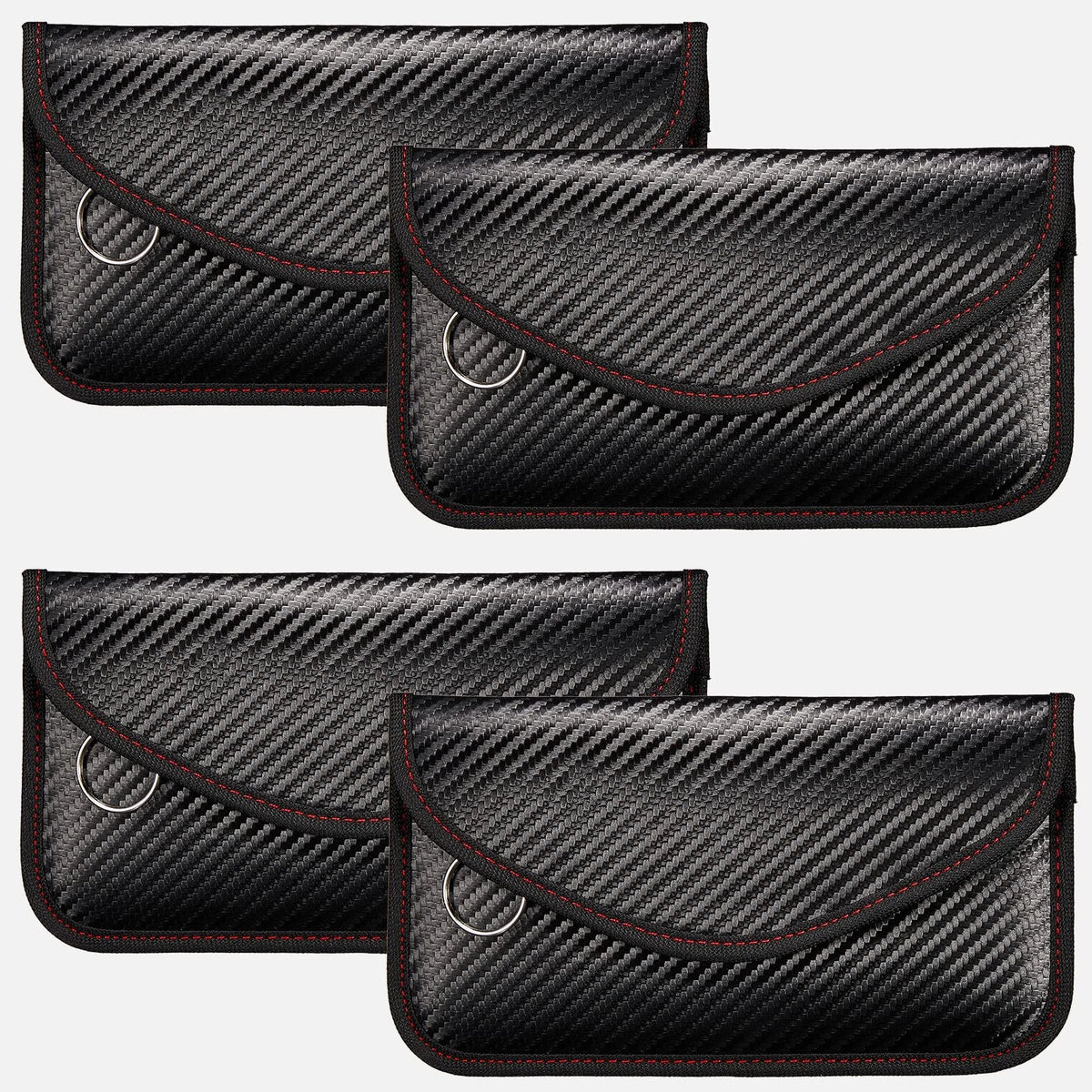 Set of 4 Faraday Bags for Universal Use (20 x 10 cm)