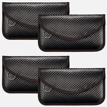 Set of 4 Faraday Bags for Universal Use (20 x 10 cm)