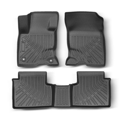 3D Black Floor Mats for Ford Escape Hybrid (2020–2026) BCK50501K
