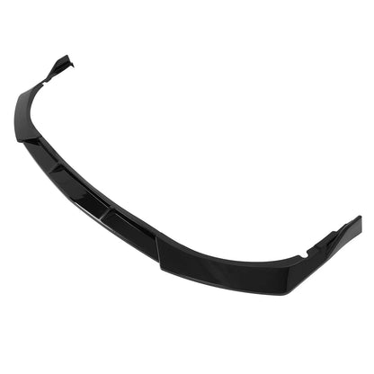Glossy Black Front Bumper Lip Spoiler for Toyota Camry SE/XSE (2021–2024)