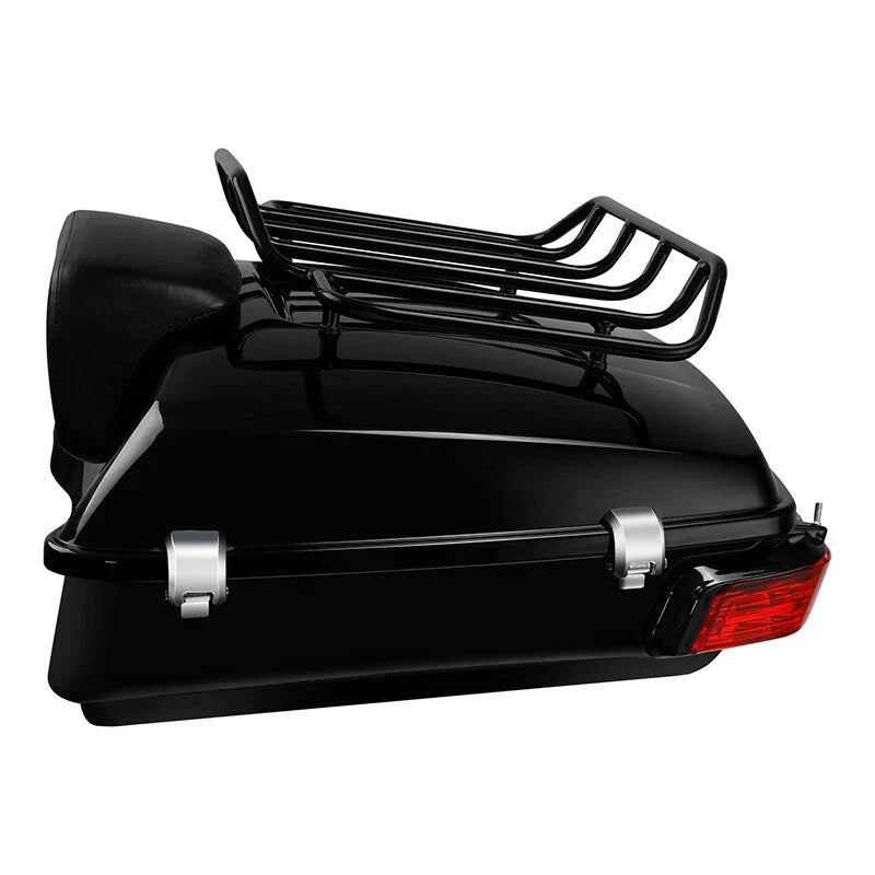 Chopped Trunk Pad Luggage Rack Light for Harley Touring Road Glide (2014–2025)