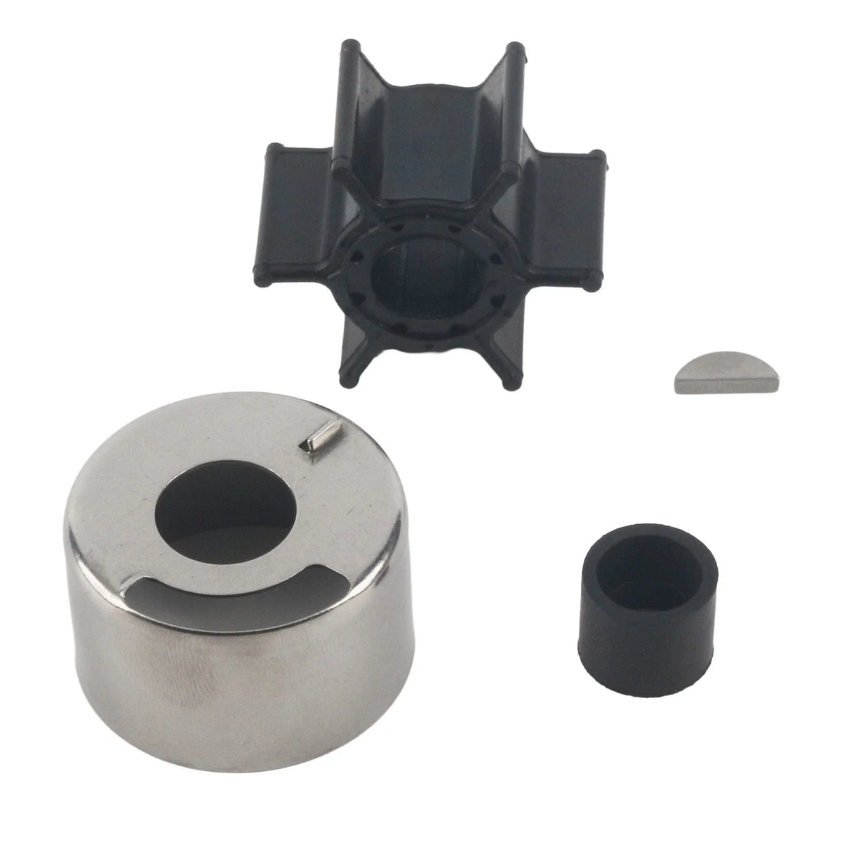 Water Pump Impeller Kit for Mercury 9.9 15 HP Outboard (46-84277M 18-3148)