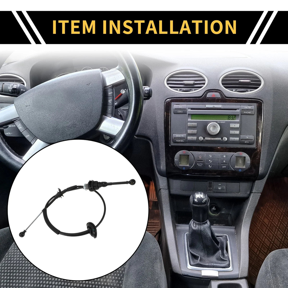 Transmission Gear Shifter Cable for Ford F-150 (2004)