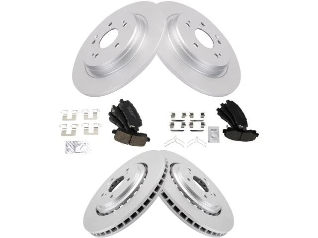 Brake Pad and Rotor Kit for Acura TLX (2015–2020) 33518SZFW