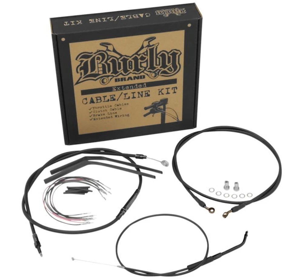 Burly Extended Cable and Brake Line Kit for (B30-1307)