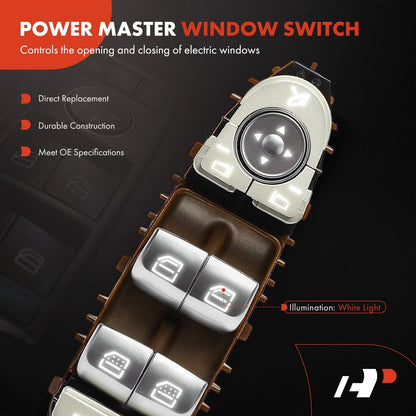 Power Window Switch for Mercedes-Benz W213 E-Class (2016–2018)